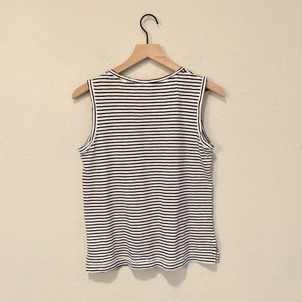 Madewell Basic Striped Tank Top - image 4